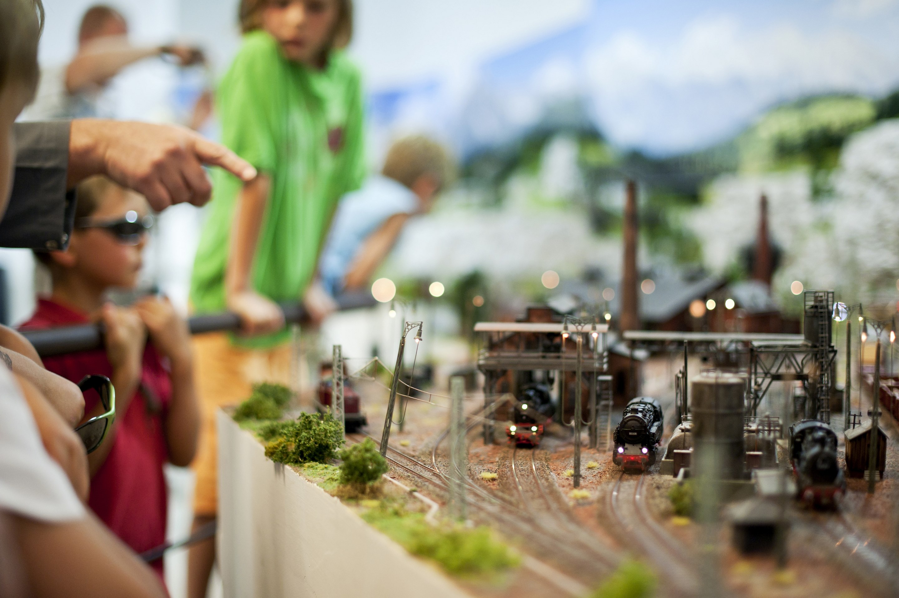 Spiel und Spaß in der Eisenbahnwelt Rabland